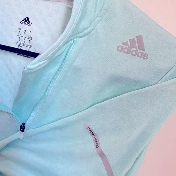 Adidas Climaheat Quarter Zip Running Sweatshirt
Size S - Picture 2 of 6